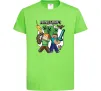 Детская футболка Майнкрафт зброя Лаймовый фото
