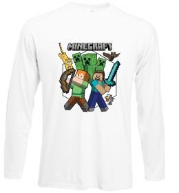 Лонгслів Майнкрафт зброя Лонгслів Майнкрафт зброя