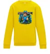 Детский Свитшот Minecraft Steve Солнечно желтый фото