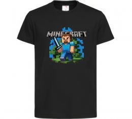 Детская футболка Minecraft Steve Детская футболка Minecraft Steve