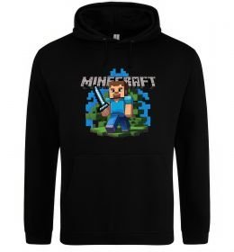 Мужская толстовка (худи) Minecraft Steve