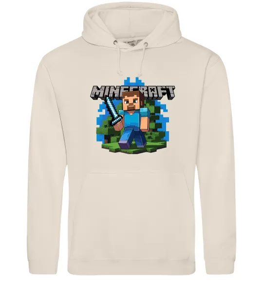 Женская толстовка (худи) Minecraft Steve Таш фото