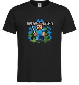 Мужская футболка Minecraft Steve