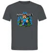 Мужская футболка Minecraft Steve Графит фото