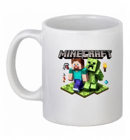 Чашка керамическая Minecraft Steve Creeper