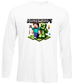 Лонгслив Minecraft Steve Creeper