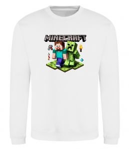 Свитшот Minecraft Steve Creeper