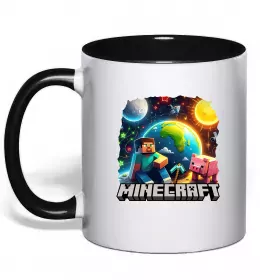 Чашка з кольоровою ручкою