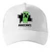 Кепка Minecraft creeper Белый фото
