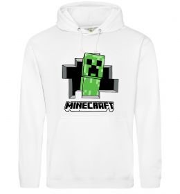 Мужская толстовка (худи) Minecraft creeper