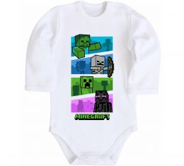 Детский боди Minecraft Characters