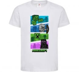 Детская футболка Minecraft Characters