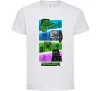 Дитяча футболка Minecraft Characters Білий фото