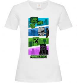 Женская футболка Minecraft Characters