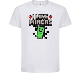 Дитяча футболка I love miners