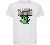 Дитяча футболка I love miners Білий фото