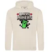 Жіноча толстовка (худі) I love miners Таш фото
