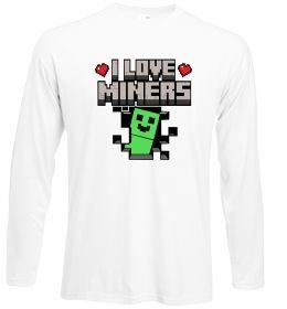 Лонгслів I love miners