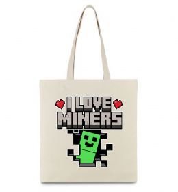 Эко-сумка I love miners