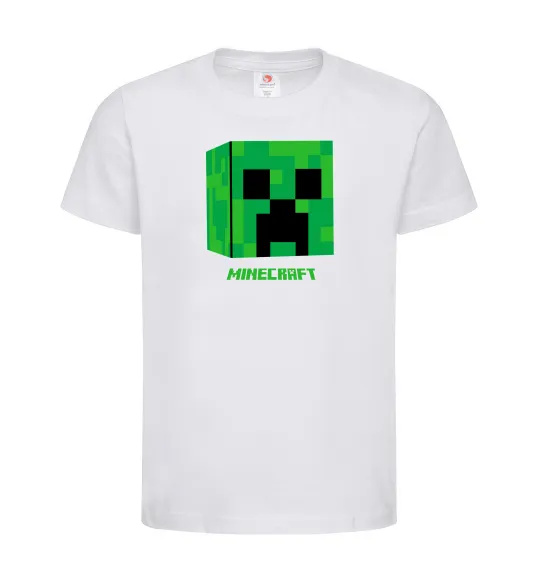 Дитяча футболка Creeper Білий фото