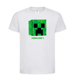 Детская футболка Creeper Белый фото