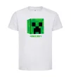 Дитяча футболка Creeper Білий фото