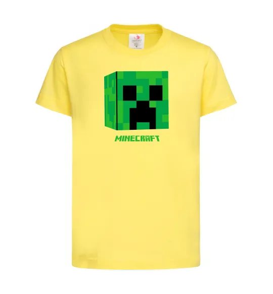 Дитяча футболка Creeper Лимонний фото