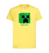 Дитяча футболка Creeper Лимонний фото