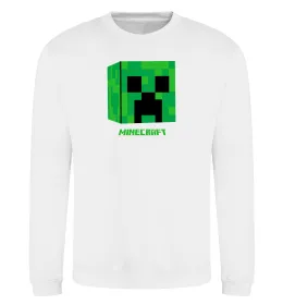 Світшот Creeper Білий фото