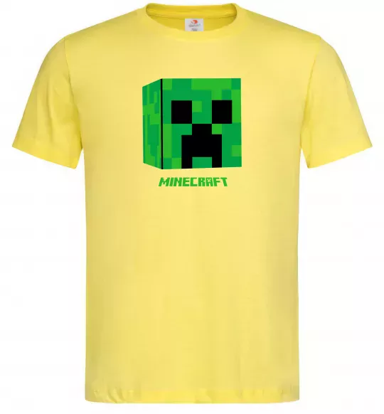 Мужская футболка Creeper Лимонный фото