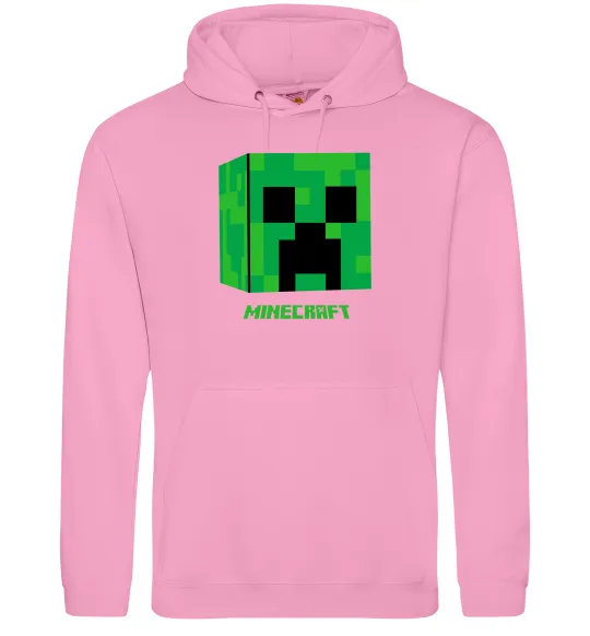 Мужская толстовка (худи) Creeper Розовый фото