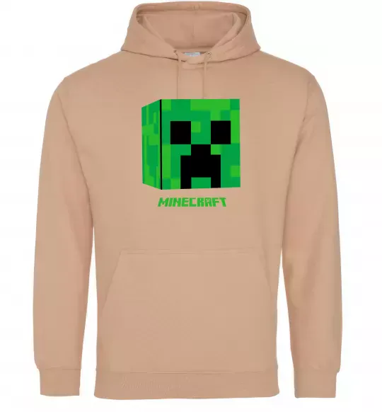 Женская толстовка (худи) Creeper Песочный фото