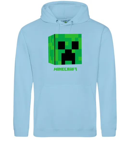 Женская толстовка (худи) Creeper Голубой фото