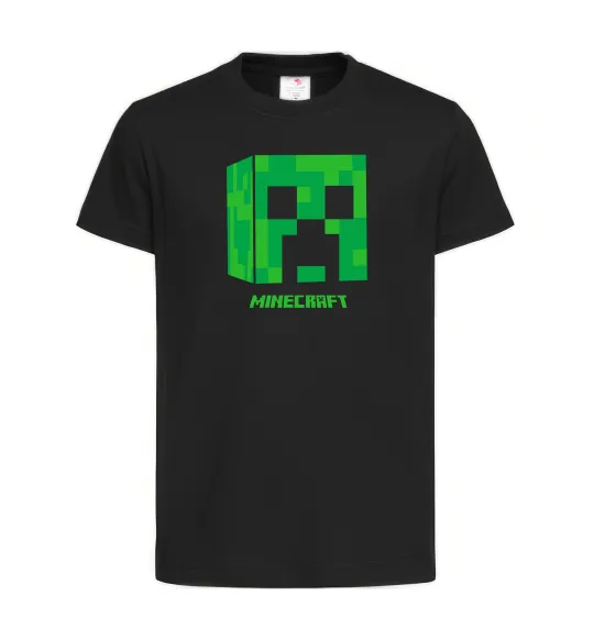 Дитяча футболка Creeper Чорний фото