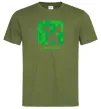 Мужская футболка Creeper Оливковый фото