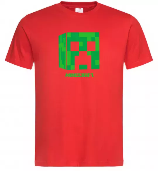 Мужская футболка Creeper Красный фото