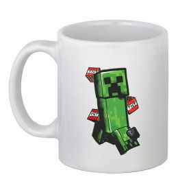 Чашка керамическая Creeper TNT