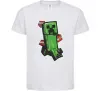 Дитяча футболка Creeper TNT Білий фото
