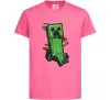 Дитяча футболка Creeper TNT Яскраво-рожевий фото