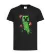 Детская футболка Creeper TNT Черный фото