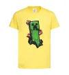 Детская футболка Creeper TNT Лимонный фото