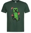 Мужская футболка Creeper TNT Темно-зеленый фото