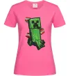 Женская футболка Creeper TNT Ярко-розовый фото