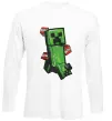 Лонгслив Creeper TNT Белый фото