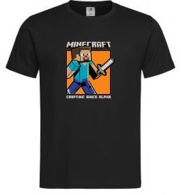 Мужская футболка Crafting since alpha