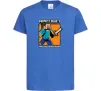 Дитяча футболка Crafting since alpha Яскраво-синій фото
