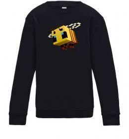 Детский Свитшот Bee Minecraft