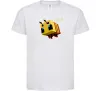 Дитяча футболка Bee Minecraft Білий фото