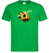 Мужская футболка Bee Minecraft Зеленый фото
