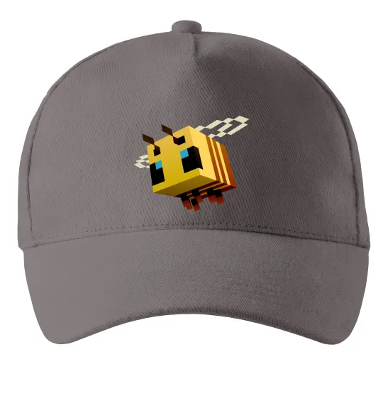Кепка Bee Minecraft Серый фото